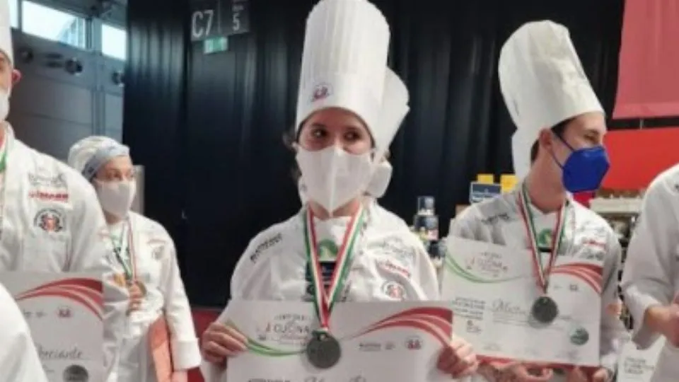 la premiazione di Ilaria
