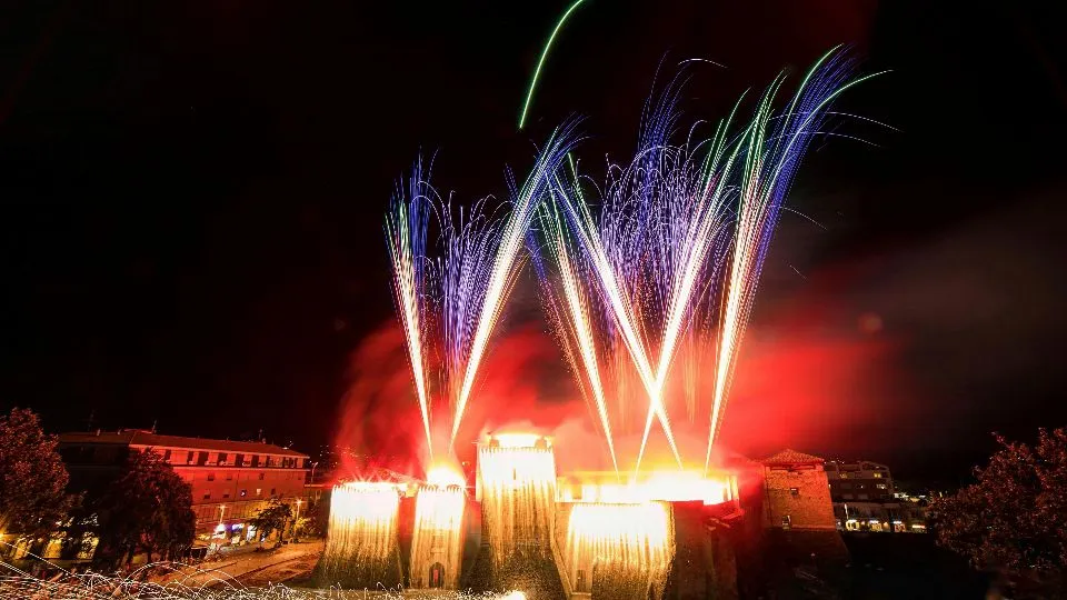 l’incendio al Castello
