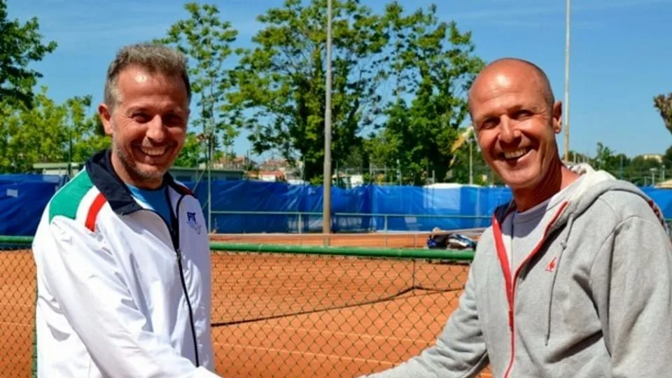 Alessandro Tosi con Pat Remondegui