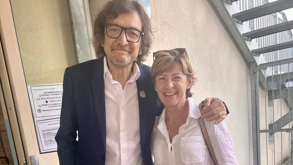 Claudio Cecchetto e Daniela Angelini