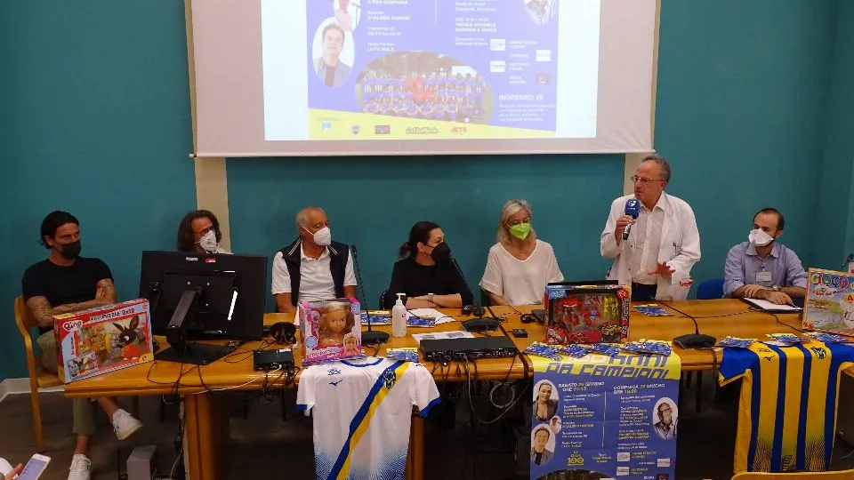 Un momento della presentazione all’ospedale di Ravenna
