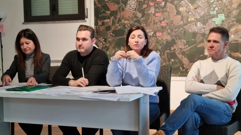 da sx: Laura Galli, Stefano Caldari, Elena Raffaelli, Andrea Dionigi Palazzi