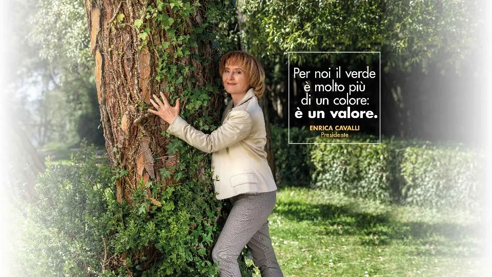 Enrica Cavalli, presidente di banca Malatestiana