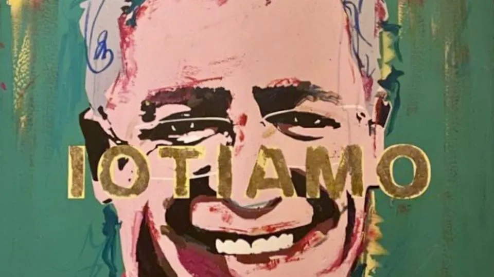 Il ritratto di Massimo Pironi realizzato dall’artista Antonio Spanedda donato da CNA a Cuore 21.
