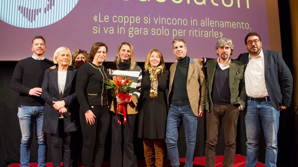 Cacciatori e il direttivo di CNA