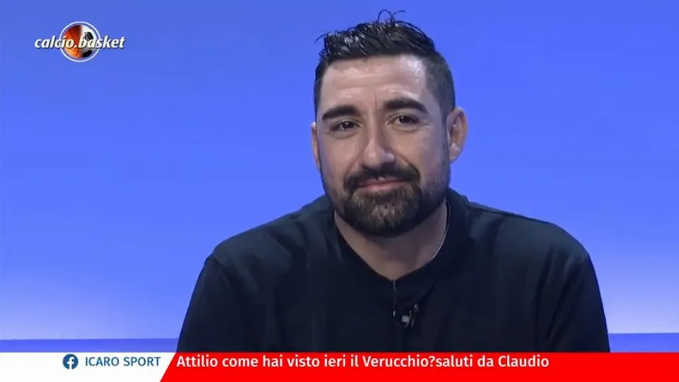 Denis Iencinella ospite a Calcio.Basket