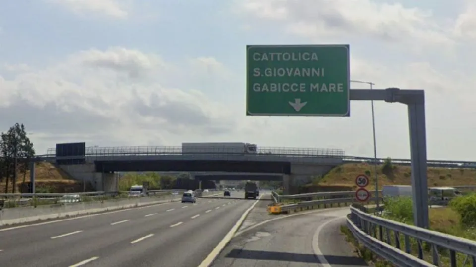 l’A14 a Cattolica