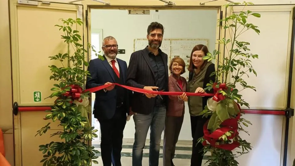 il taglio del nastro del centro diurno valloni