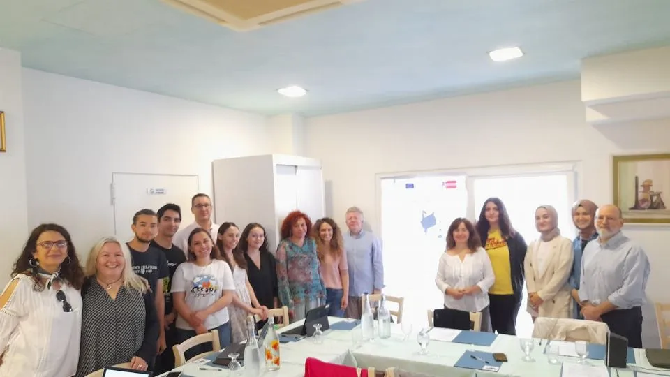 i partecipanti e l’assessore Tonini
