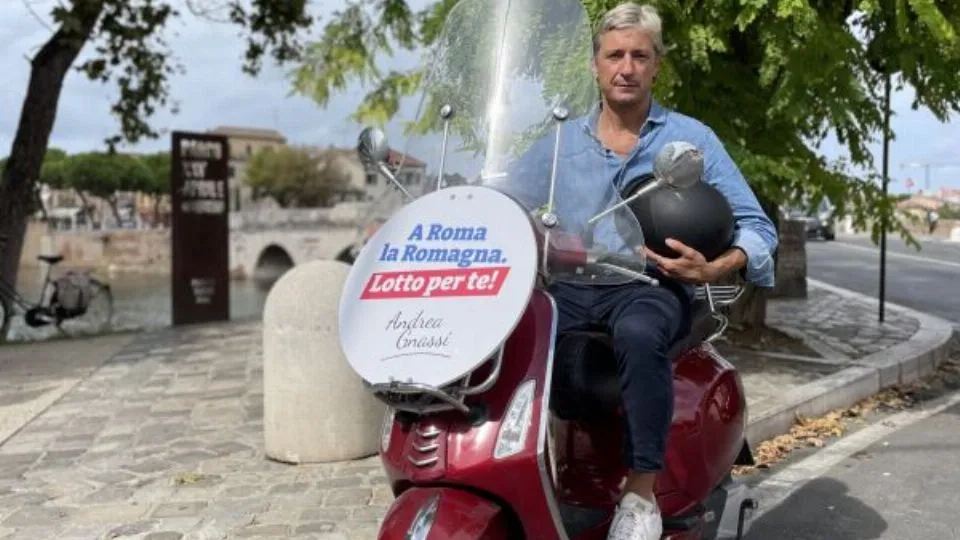 il candidato del Pd Andrea Gnassi