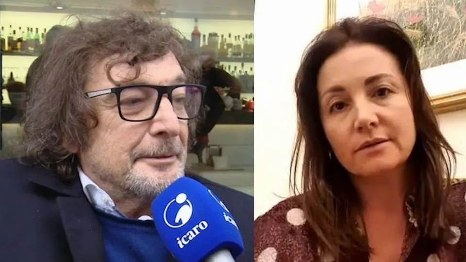 Claudio Cecchetto ed Elena Raffaelli
