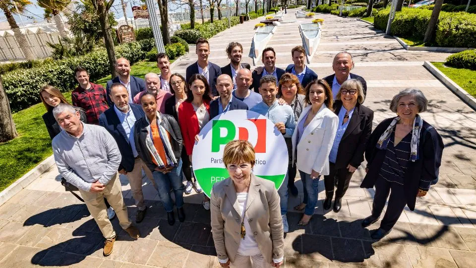 la presentazione dei candidati PD alle elezioni comunali di Riccione (Ph @ Giorgio Salvatori)