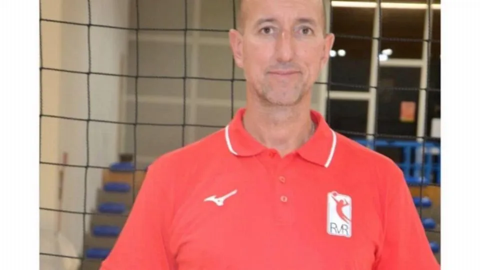 Michele Piraccini, coach del Riviera Volley