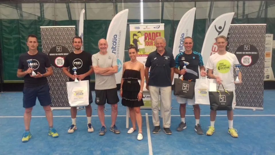 La premiazione al Country Racket World Bologna
