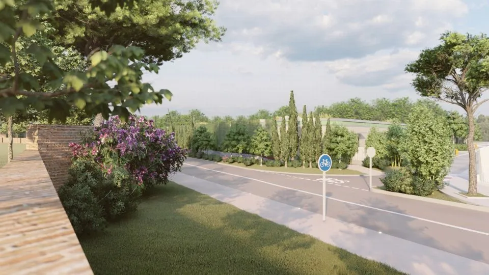 un rendering
