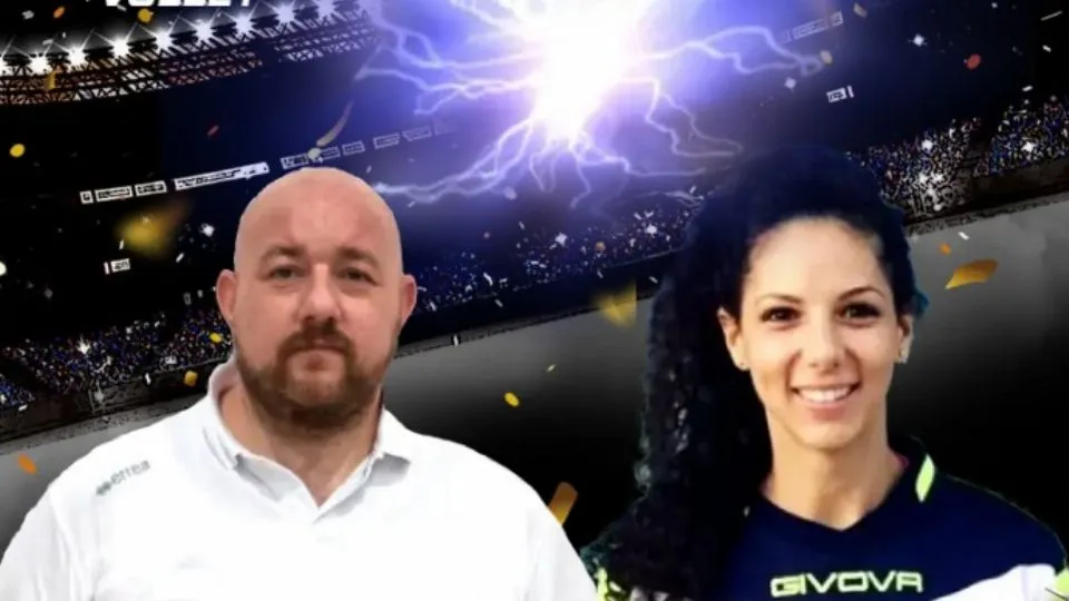 Riccardo Romani e Federica Colabufalo