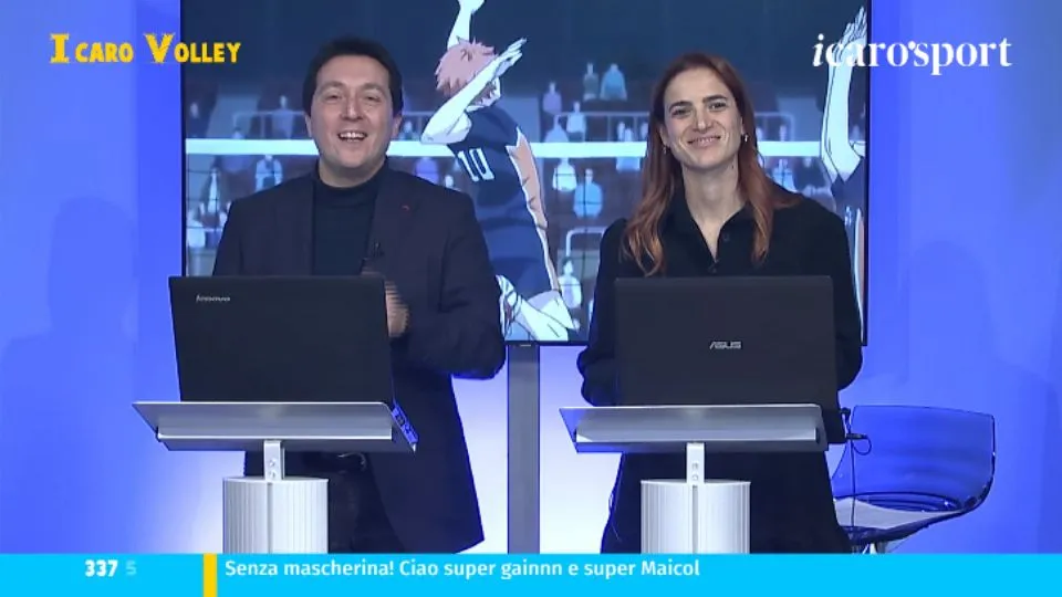 Roberto Bonfantini e Federica Pappacena