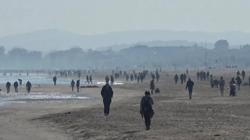 la spiaggia oggi (@newsrimini)
