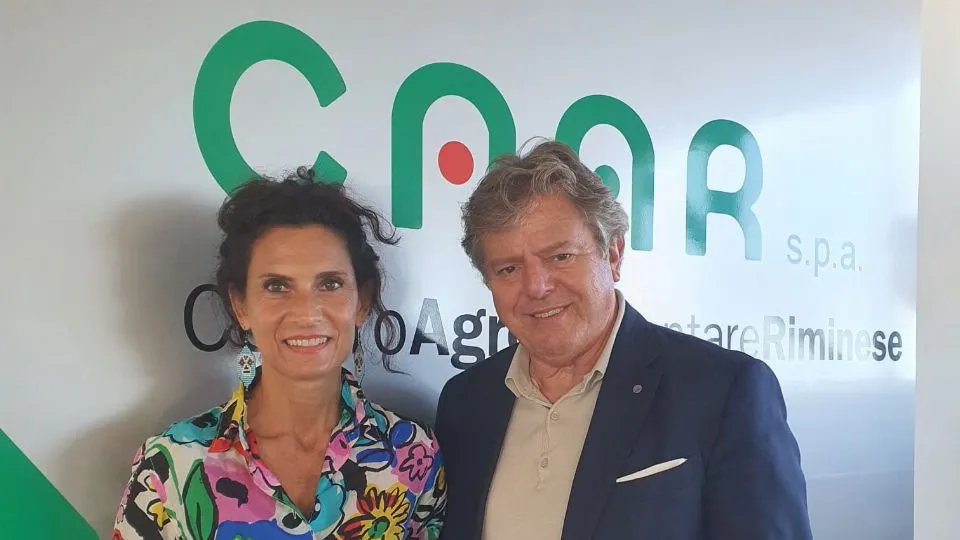 La Direttrice Caar Cinzia Furiati e il presidente Gianni Indino