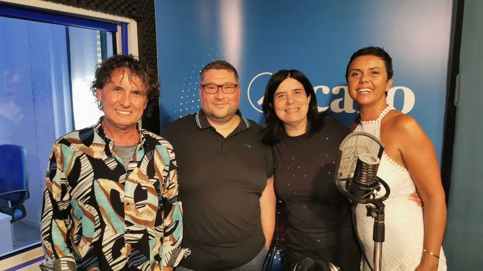 Gianni Drudi e Denise Camporesi con Max Alberici e Simona Mulazzani