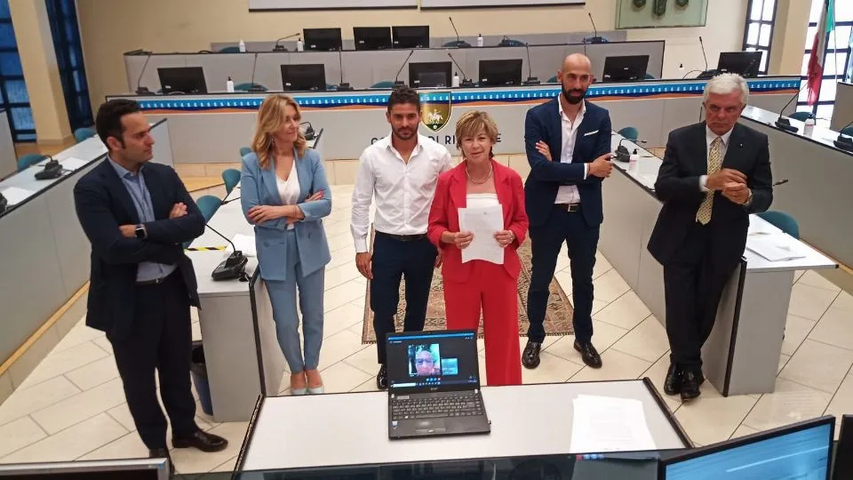 assessori e sindaco