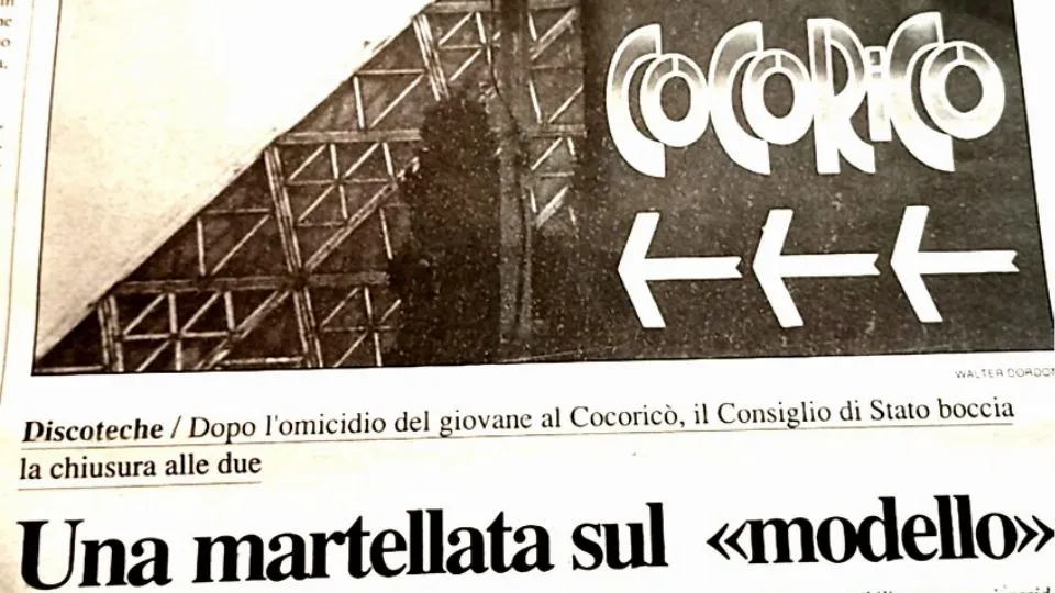 dalla prima pagina de Il Ponte del 3 maggio 1992