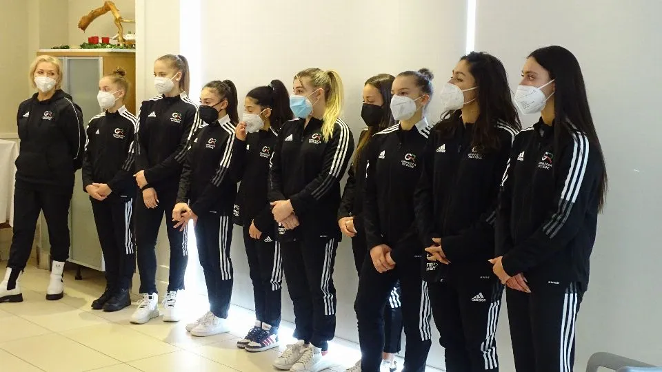 La squadra di A2 della Ginnastica Riccione
