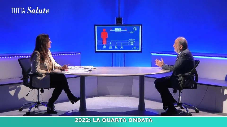 Il dottor Maurizio Grossi nello studio di Tutta salute
