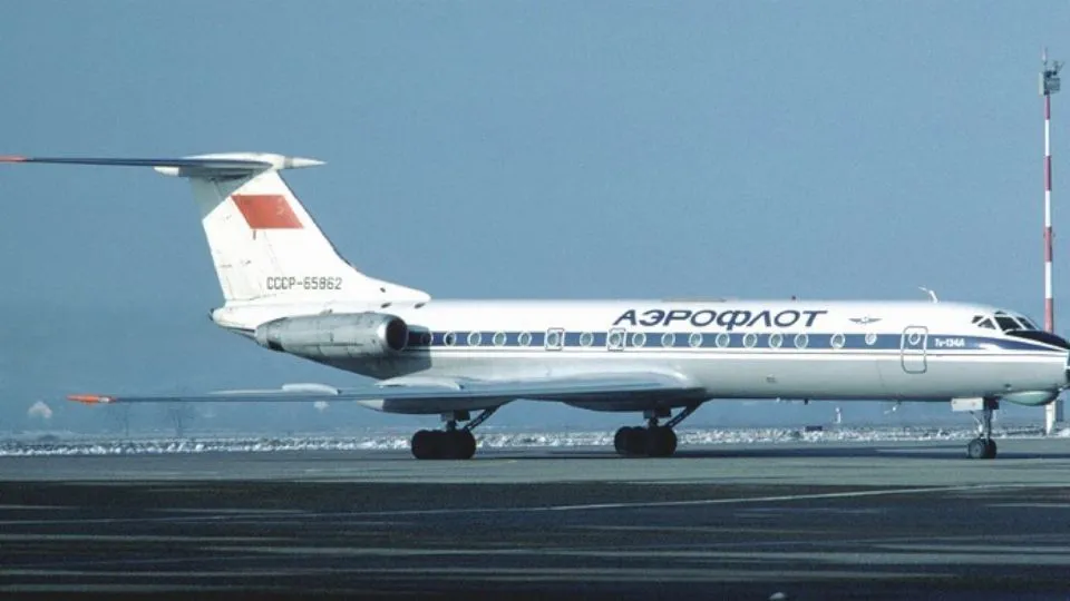 un aereo Aeroflot
