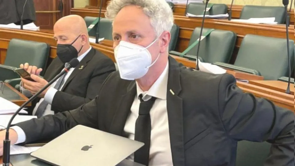 il senatore Marco Croatti