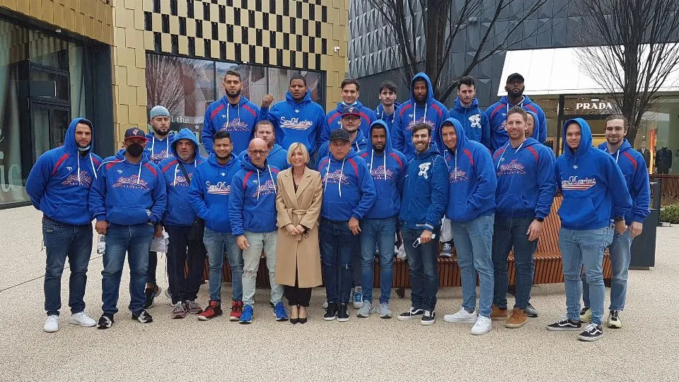 La squadra del San Marino Baseball 2022
