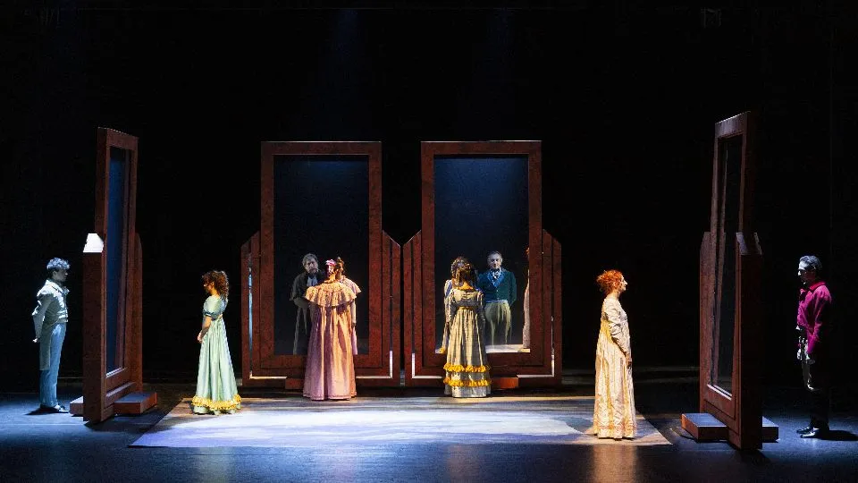 Orgoglio e pregiudizio
di Jane Austen
adattamento teatrale di Antonio Piccolo