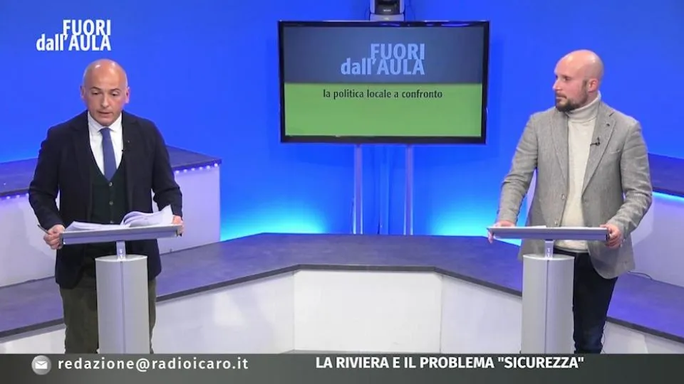Petrucci e Marchei negli studi di Icaro TV
