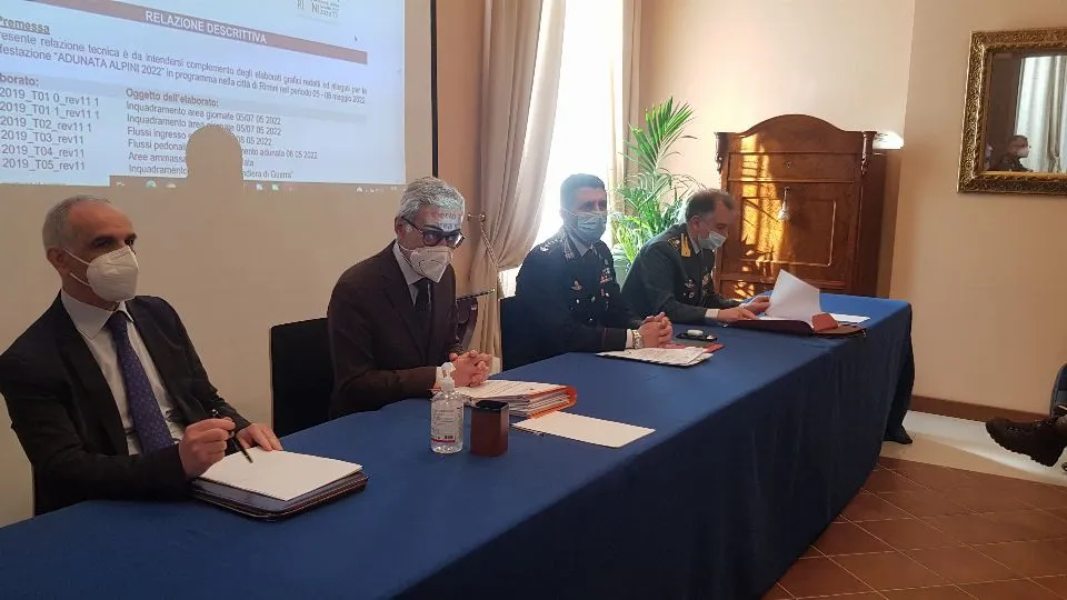 la riunione in prefettura