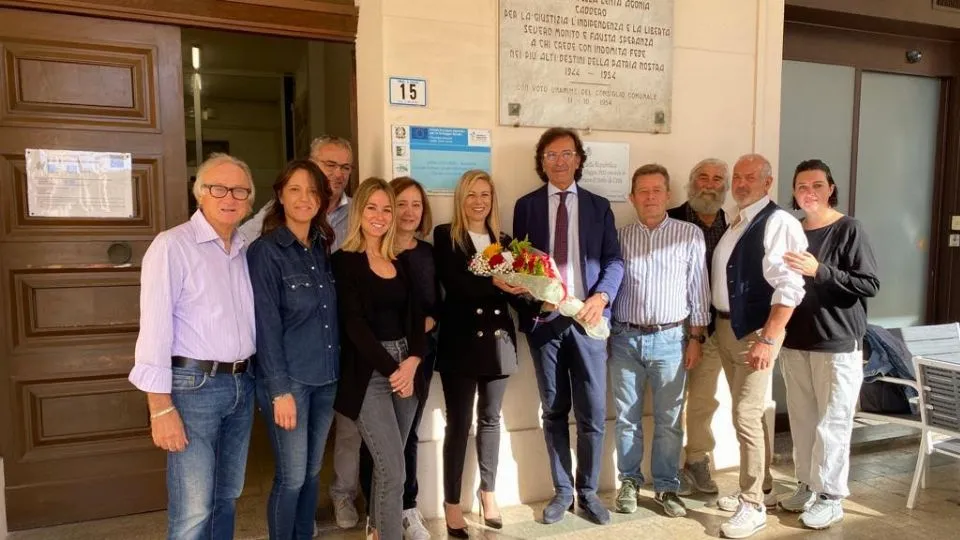 i festeggiamenti a Coriano per Domenica Spinelli