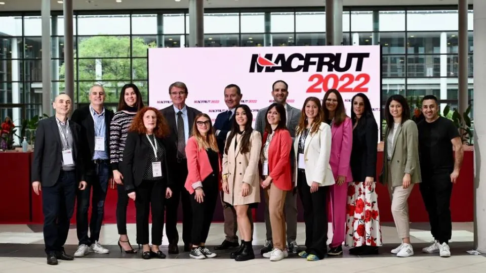 il team di Cesena Fiera al Macfrut 2022
