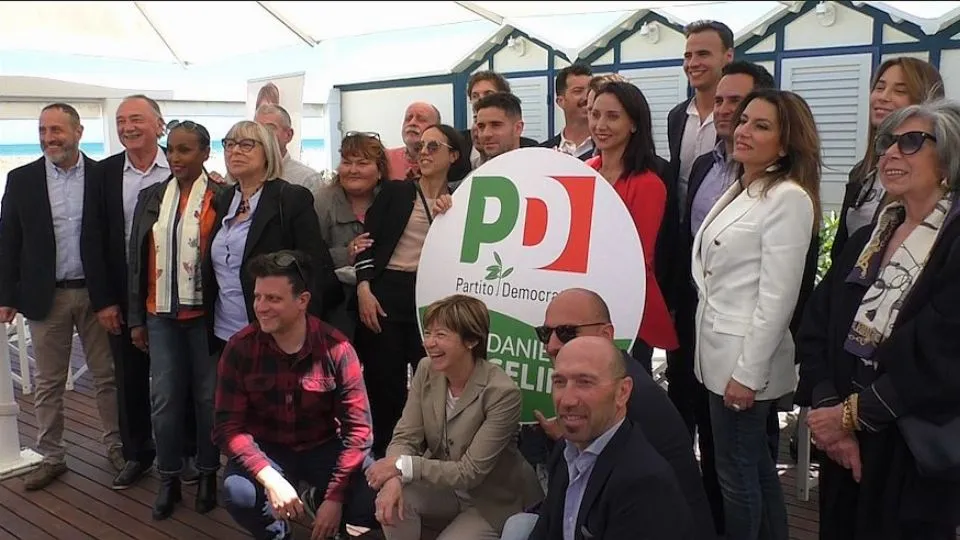 il Pd a sostegno di Daniela Angelini nella campagna elettorale