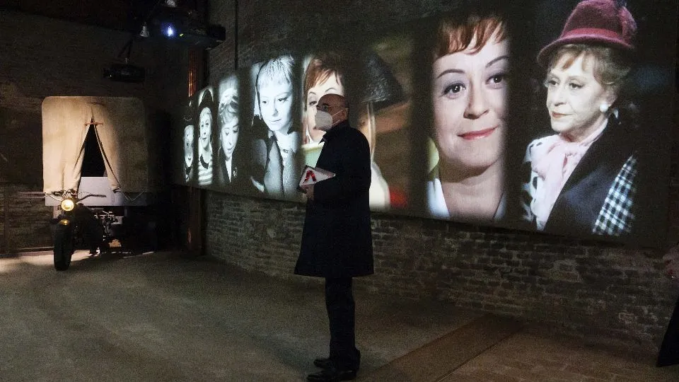 Giuseppe Tornatore al museo Fellini
©Riccardo Gallini/GRPhoto
