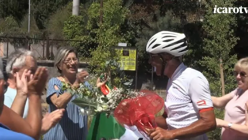 l’arrivo di Pagliarani