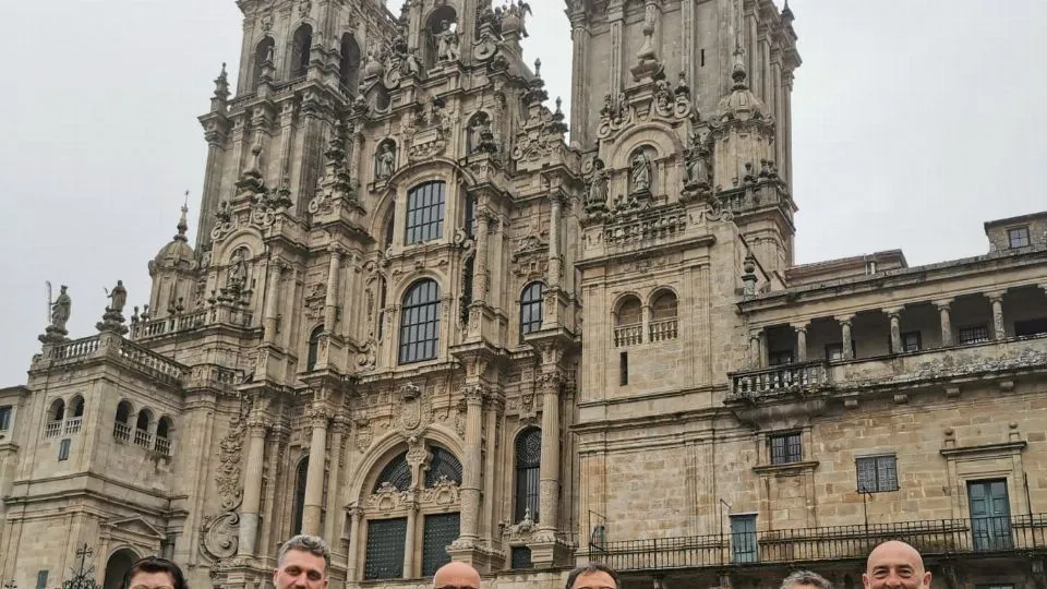 Il gruppo a Santiago de Compostela