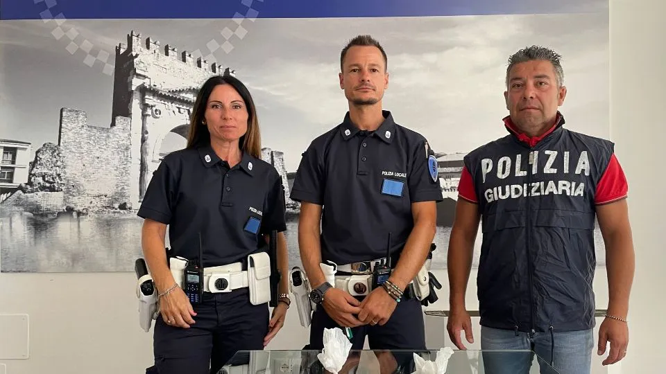 l’arresto compiuto da Squadra giudiziaria e polizia Locale di Misano