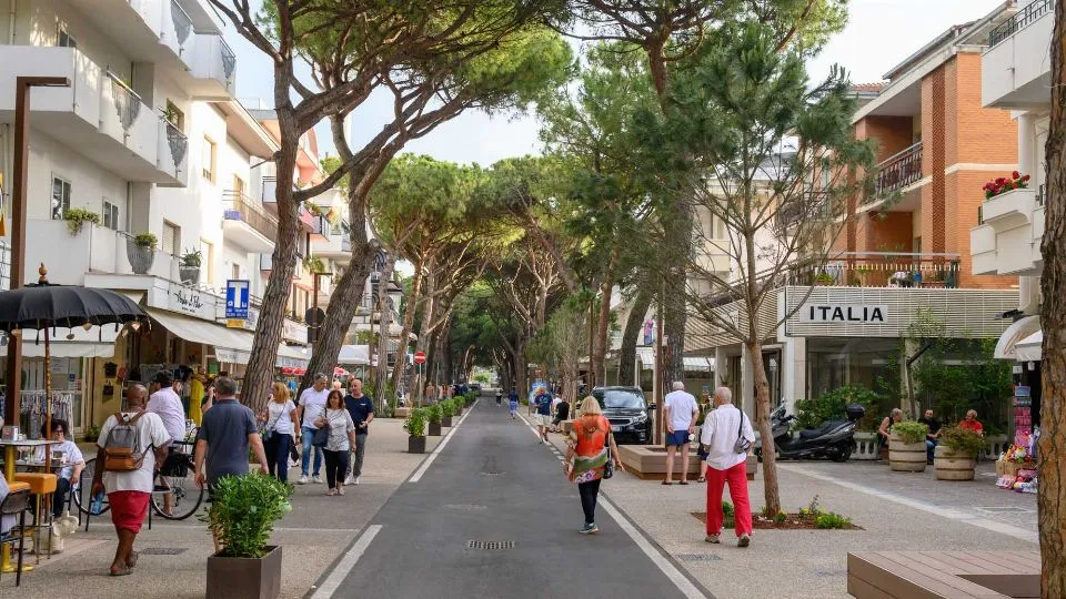 viale San Martino a Riccione