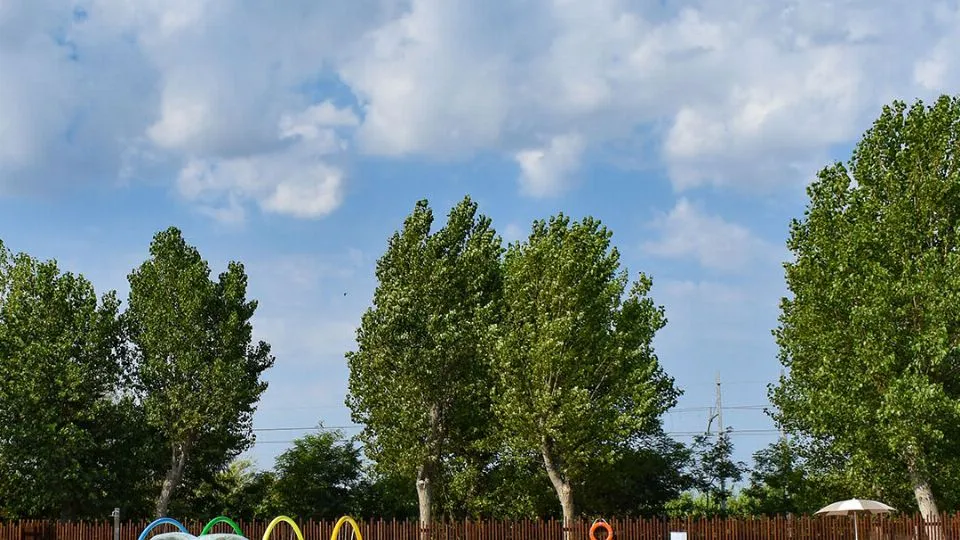 la piscina del nuovo parco acquatico