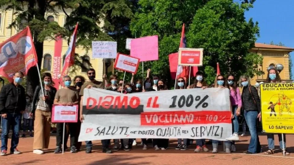 la manifestazione a Cattolica
