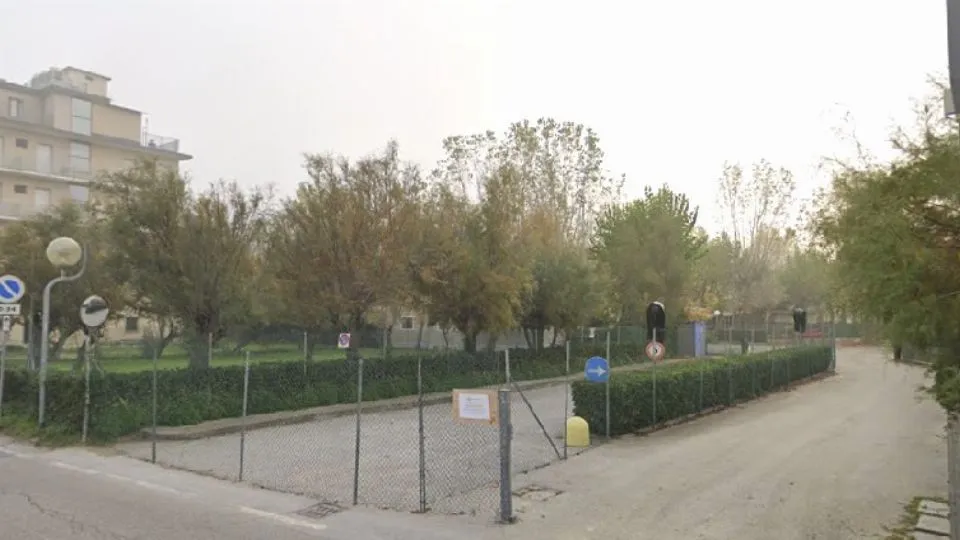 L’ingresso del camping