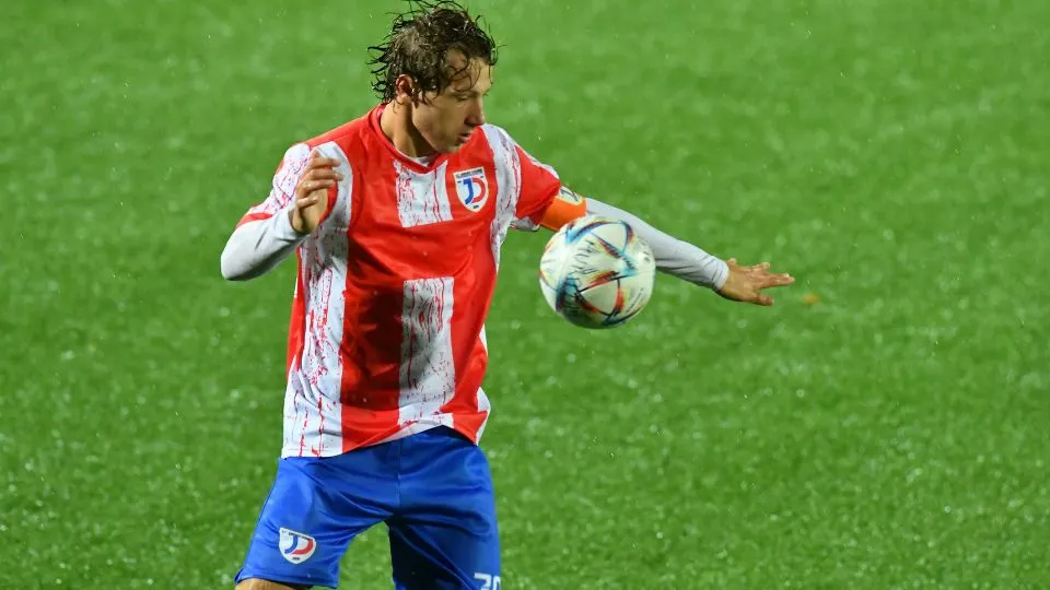Davide Merli attaccante della Juvenes-Dogana