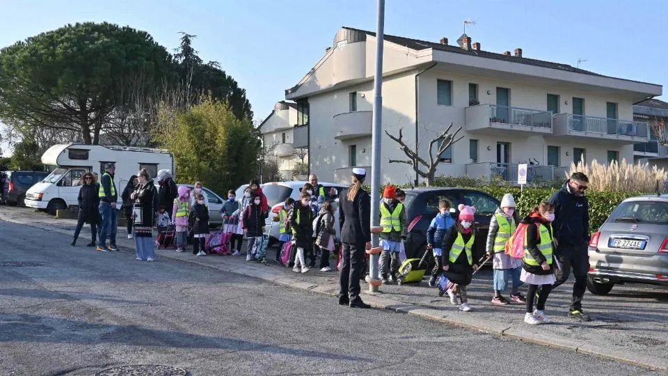il pedibus riccionese