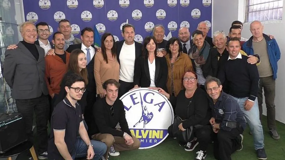 foto di gruppo per la Lega Riccione
