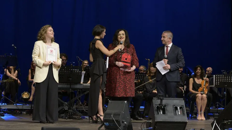 La premiazione di Imma Recano
