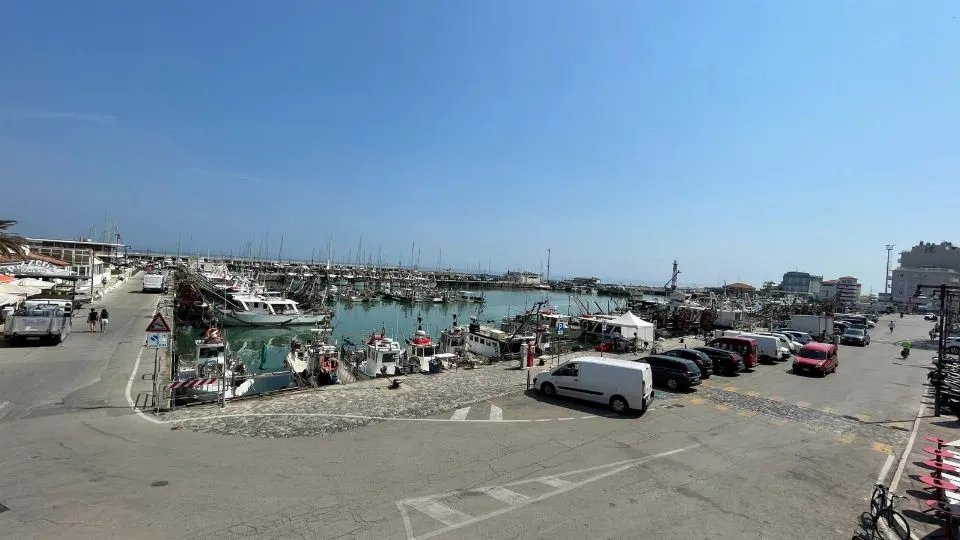 la zona del porto di Cattolica
